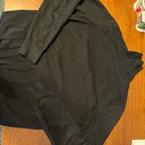 Black Turtleneck Pullover Sweater